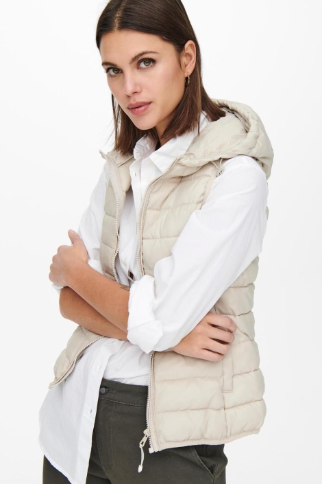 Only onlnewtahoe hood waistcoat otw noos